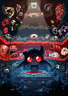 The Binding of Isaac Rebirth Fanart
