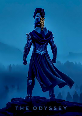 The Odyssey Spartan Warrior Poster
