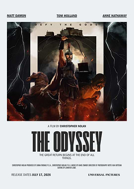 The Odyssey Movie Poster Concept