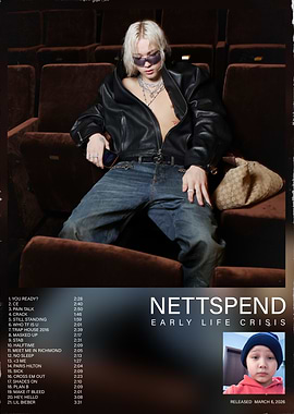 Nettspend Early Life Crisis Album Cover