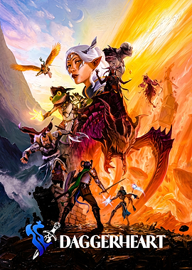 Daggerheart Fantasy Roleplaying Game Poster