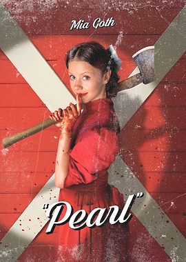 Pearl Movie Poster Featuring Mia Goth