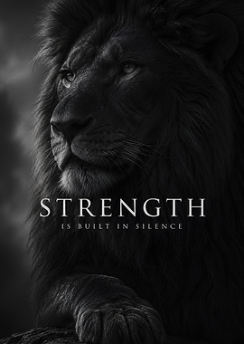 Strength Is Built In Silence