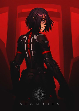 Elster from Signalis in Red