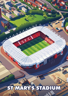 St Mary's Stadium Illustration