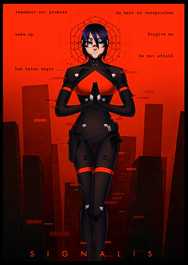 Signalis Elster Android Fan Art