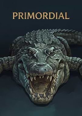 Primordial Crocodile Poster