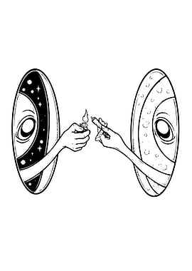 Cosmic Entities Sharing a Light