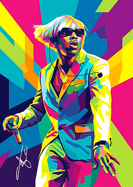 Tyler, the Creator Pop Art Portrait