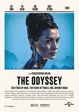 The Odyssey Christopher Nolan Movie Poster