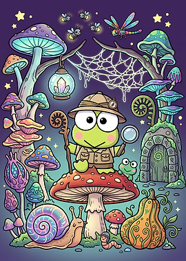 Keroppi Explorer in Magical Forest