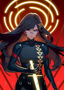 Signalis Elster Fan Art