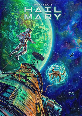 Project Hail Mary Space Art