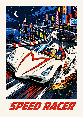 Speed Racer Mach 5 Night Race