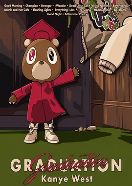 Kanye West Graduation Album Cover Art