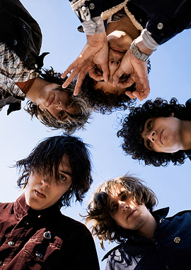 The Strokes Band Members Portrait