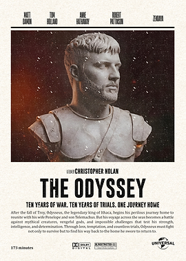 The Odyssey Christopher Nolan Movie Poster