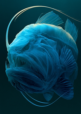 Bioluminescent Deep Sea Anglerfish