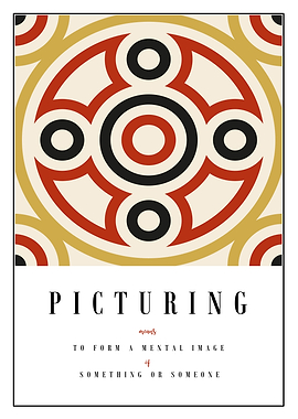 Inner Circle Minimalist Art Poster