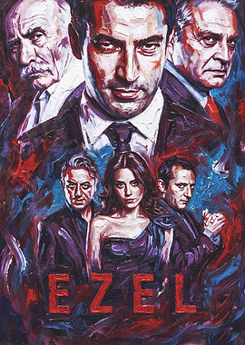 Ezel Turkish TV Series Poster Art