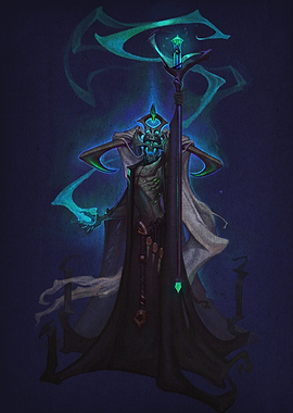 Karthus League of Legends Digital Art