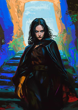 Gessa | Mysterious Woman in Dark Cloak