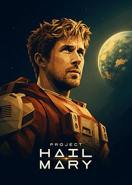 Project Hail Mary Ryland Grace Poster