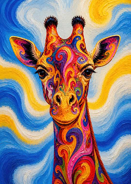 Color of Wave Giraffe