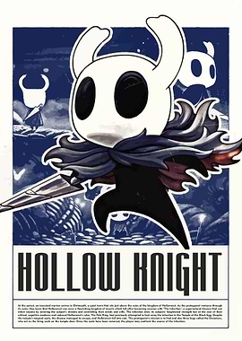 Hollow Knight Game Poster