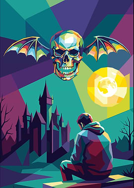 Avenged Sevenfold Pop Art Illustration