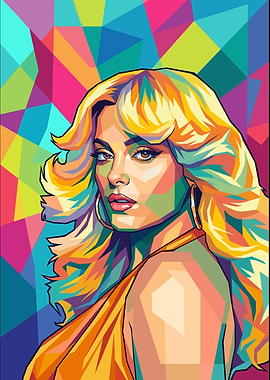 Bebe Rexha WPAP Pop Art Portrait