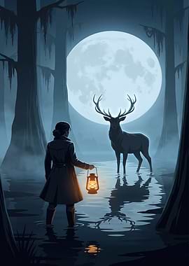 Guardian of the Moonlit Swamp