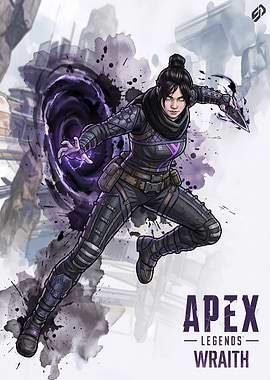 Apex Legends Wraith Character Art