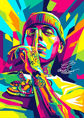 Central Cee Pop Art