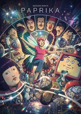 Satoshi Kon's Paprika Movie Poster