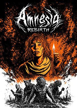 Amnesia Rebirth Horror Game Poster