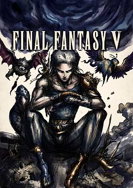 Final Fantasy V Promotional Art