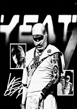 Yeat Rapper Graphic Poster