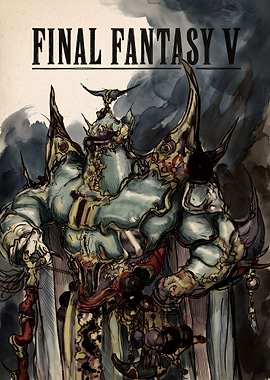 Final Fantasy V Exdeath Illustration