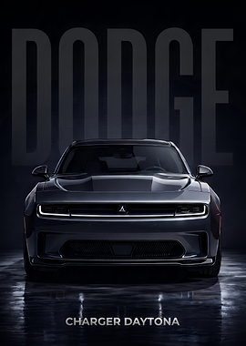 Dodge Charger Daytona Front View