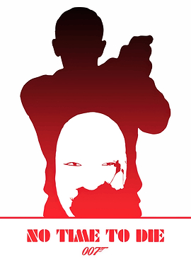 No Time To Die Minimalist Poster