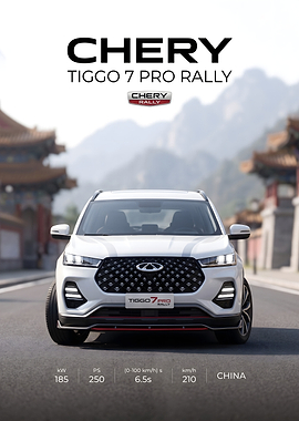 Chery Tiggo 7 Pro Rally Advertisement