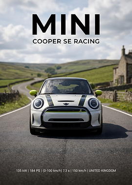 Mini Cooper SE Racing Car