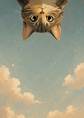 Upside Down Cat