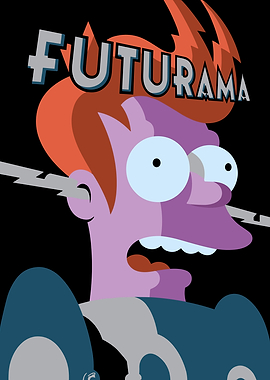 Futurama Philip J. Fry Minimalist Art