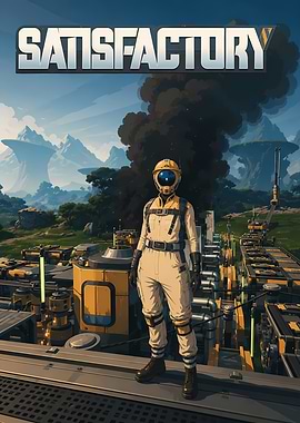Satisfactory Game Poster