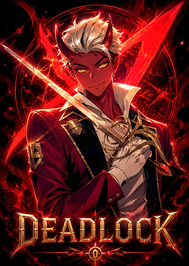 Deadlock Demon Character Poster