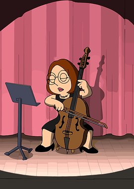 Meg Griffin Playing Cello