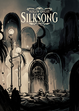Hollow Knight Silksong Game Poster