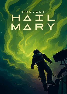 Project Hail Mary Space Poster